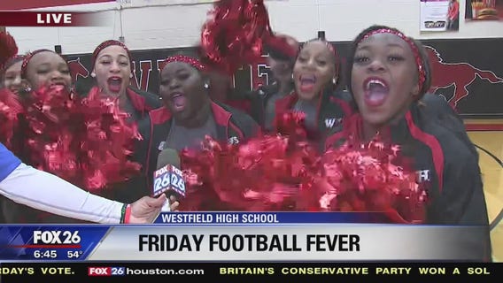Early Morning pep rally at Westfield High School