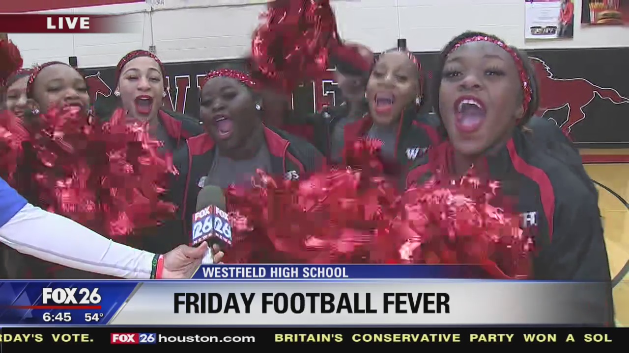 Early Morning pep rally at Westfield High School