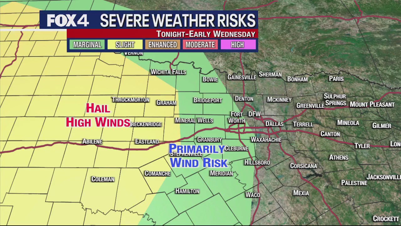 Dallas Weather: May 23 morning forecast
