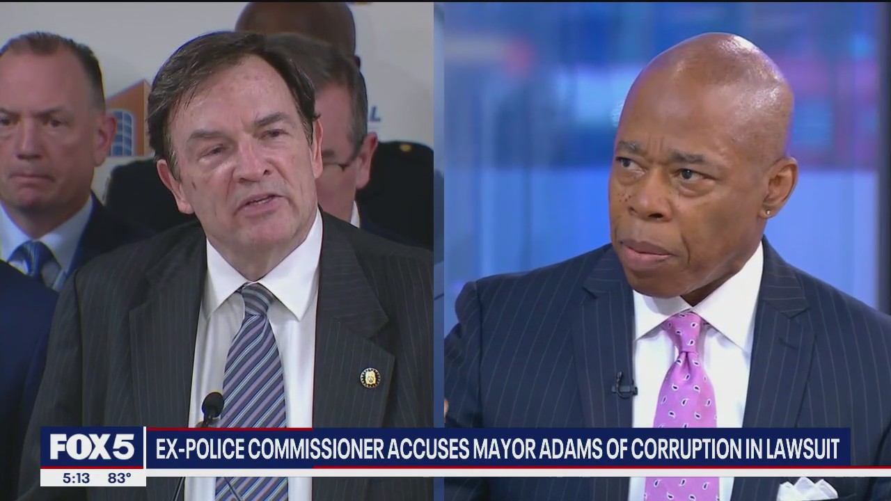 Ex-NYPD head accuses Adams of running 'criminal enterprise'
