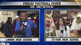 Lamar HS  and CyFair HS have Friday Football Fever