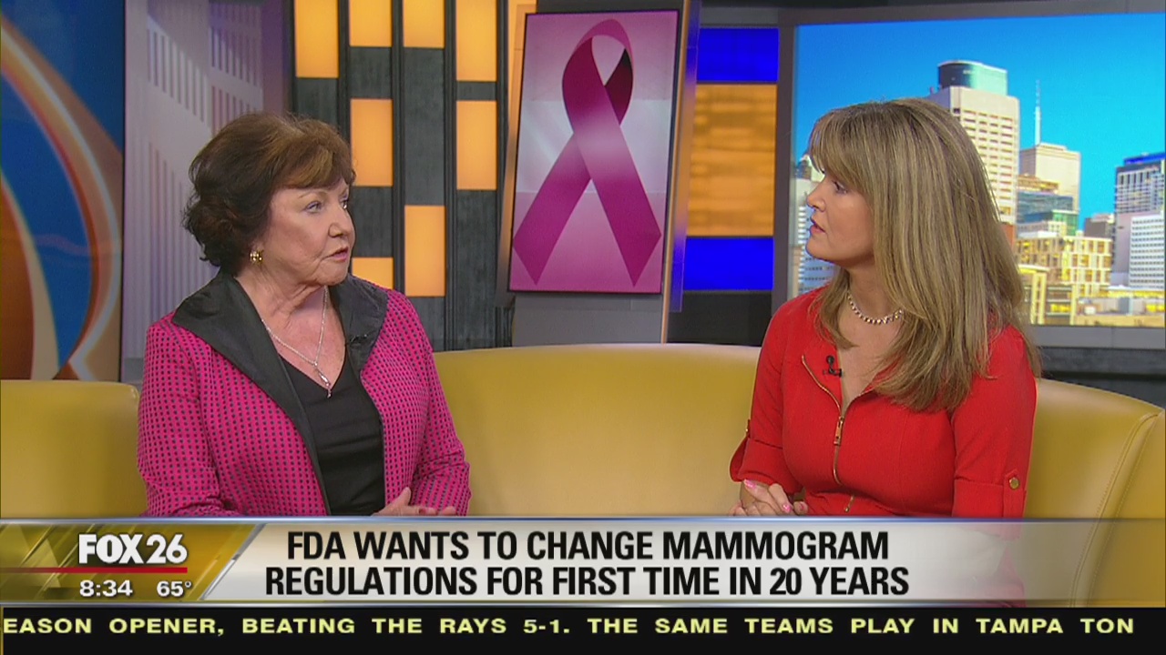 FDA wants to change mammogram regulations