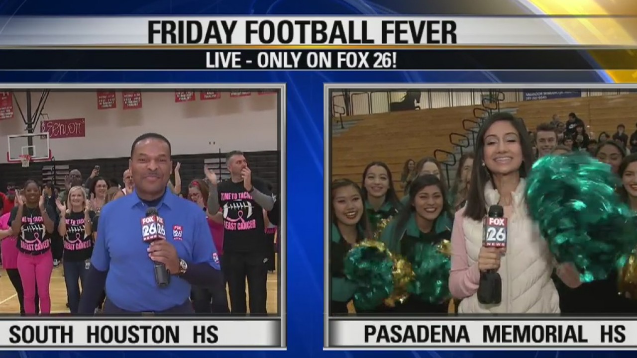 Friday Football Fever in Pasadena ISD