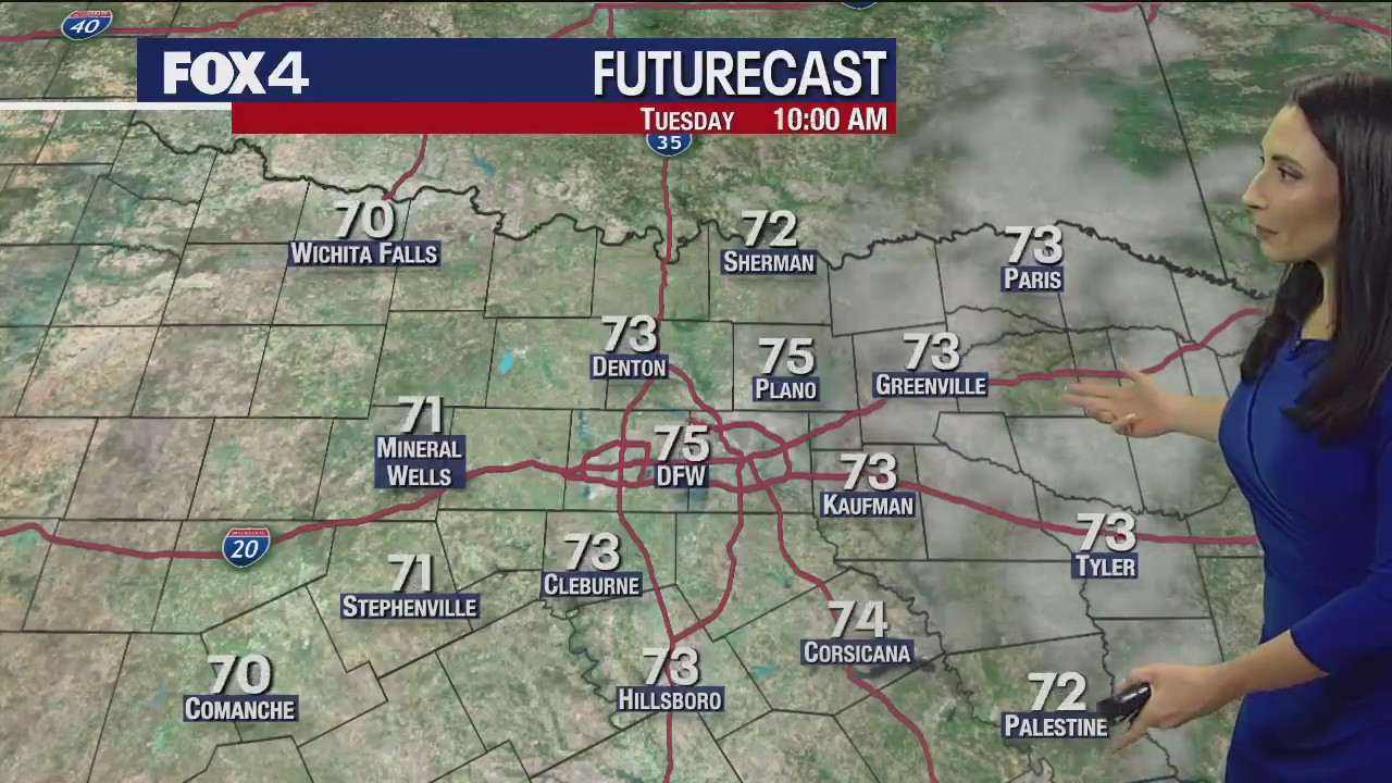 Dallas Weather: May 29 overnight forecast