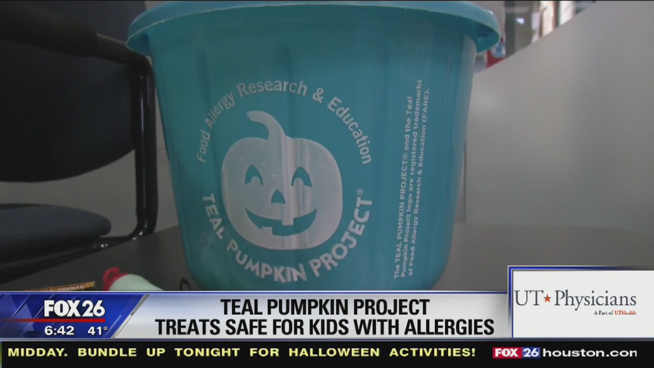 Teal Pumpkin Project promotes treats safe for kids with allergies