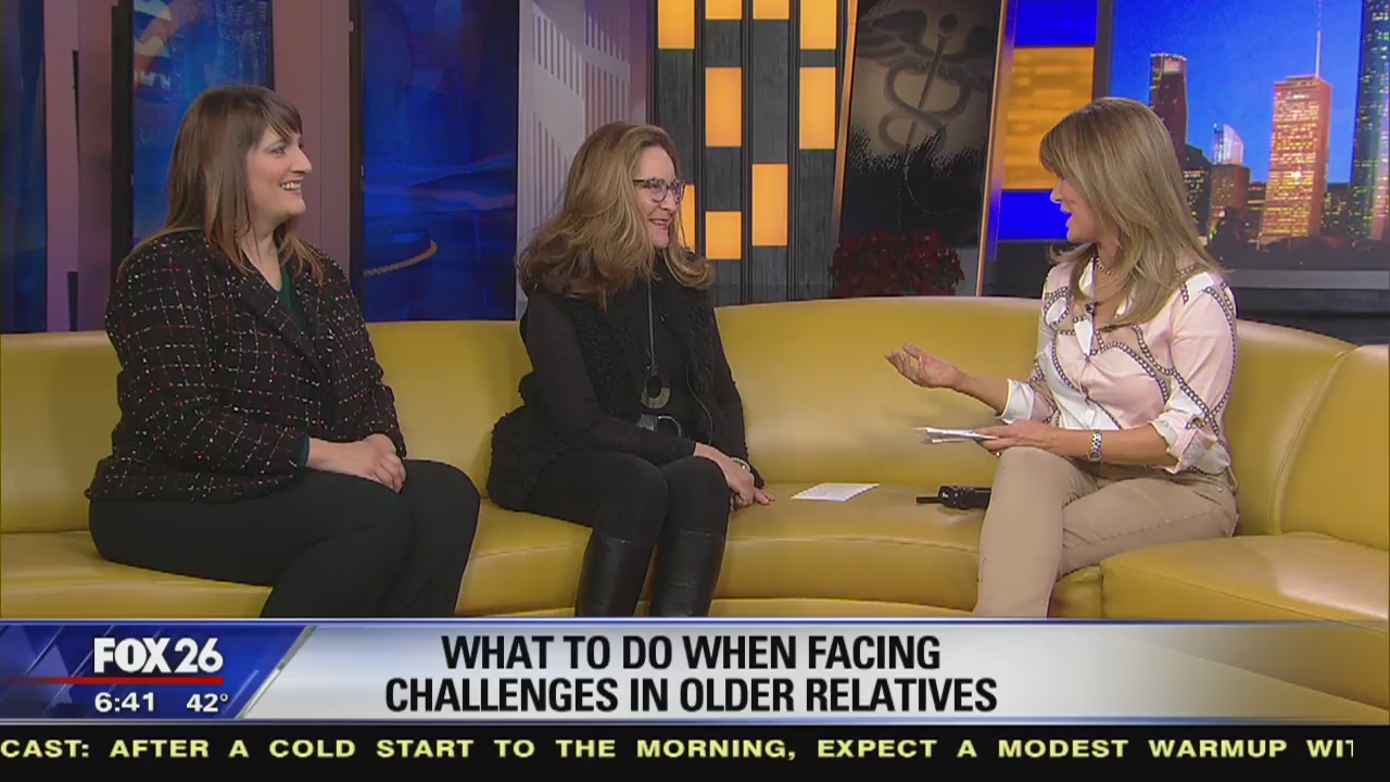 What to do when facing challenges in older relatives