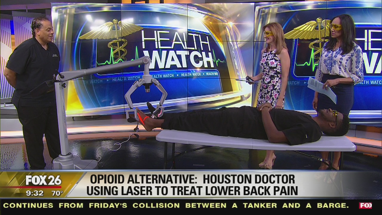 Houston doctor using laser to treat lower back pain
