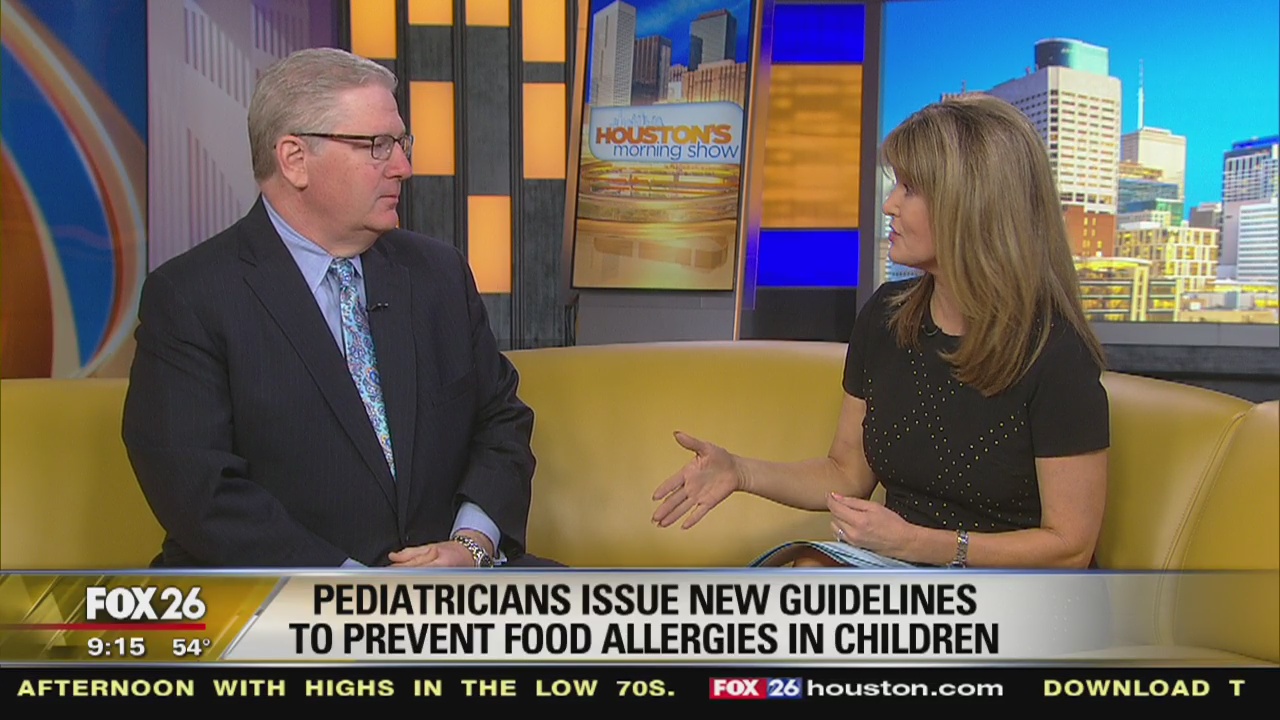 Pediatricians issue new guidelines to prevent food allergies in children