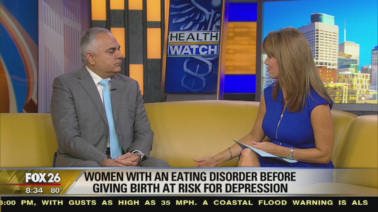 Study: Women with an eating disorder before giving birth at risk for depression