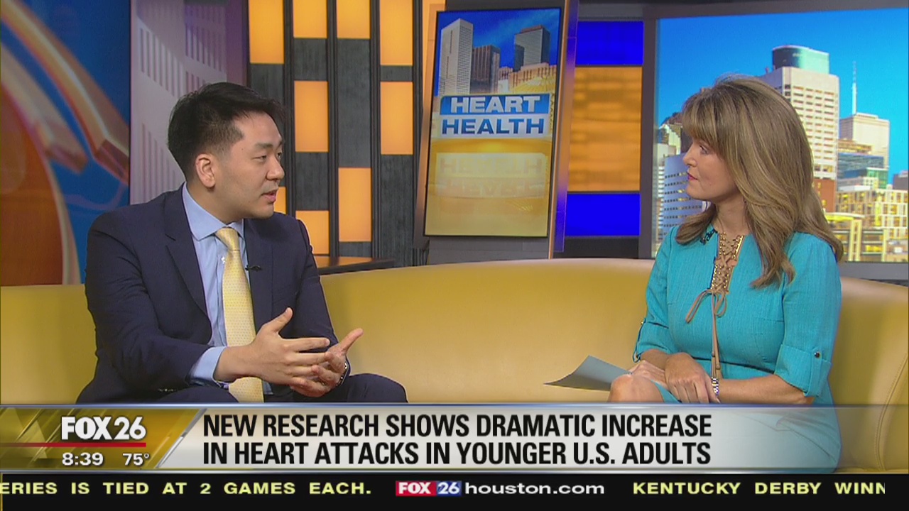 Research shows increase in heart attacks in younger adults