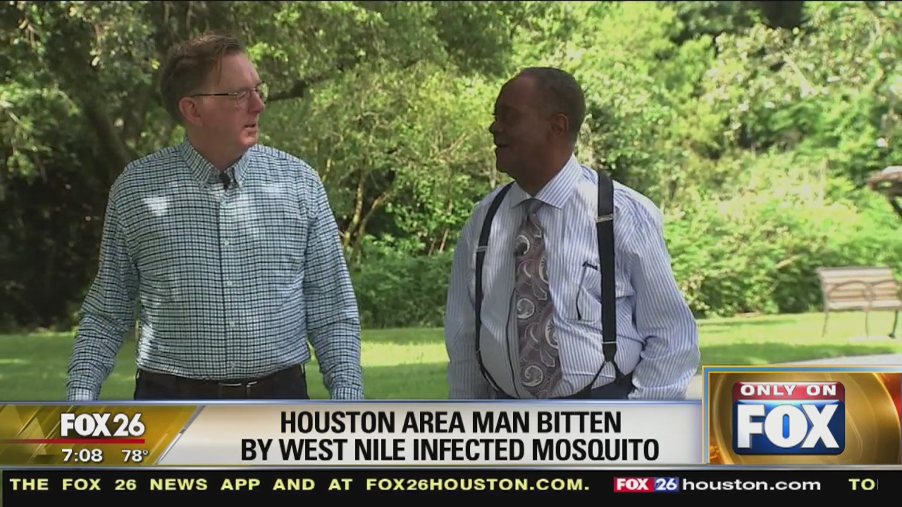 Houston-area man bitten by West Nile-infected mosquito