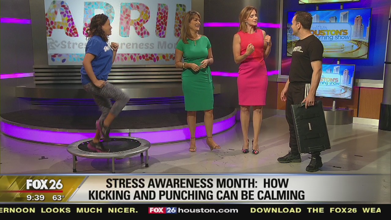 How kicking and punching can be calming
