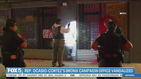 AOC campaign office vandalized