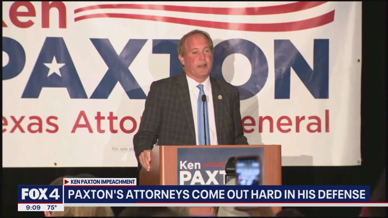 Paxton's attorneys come out hard in his defense