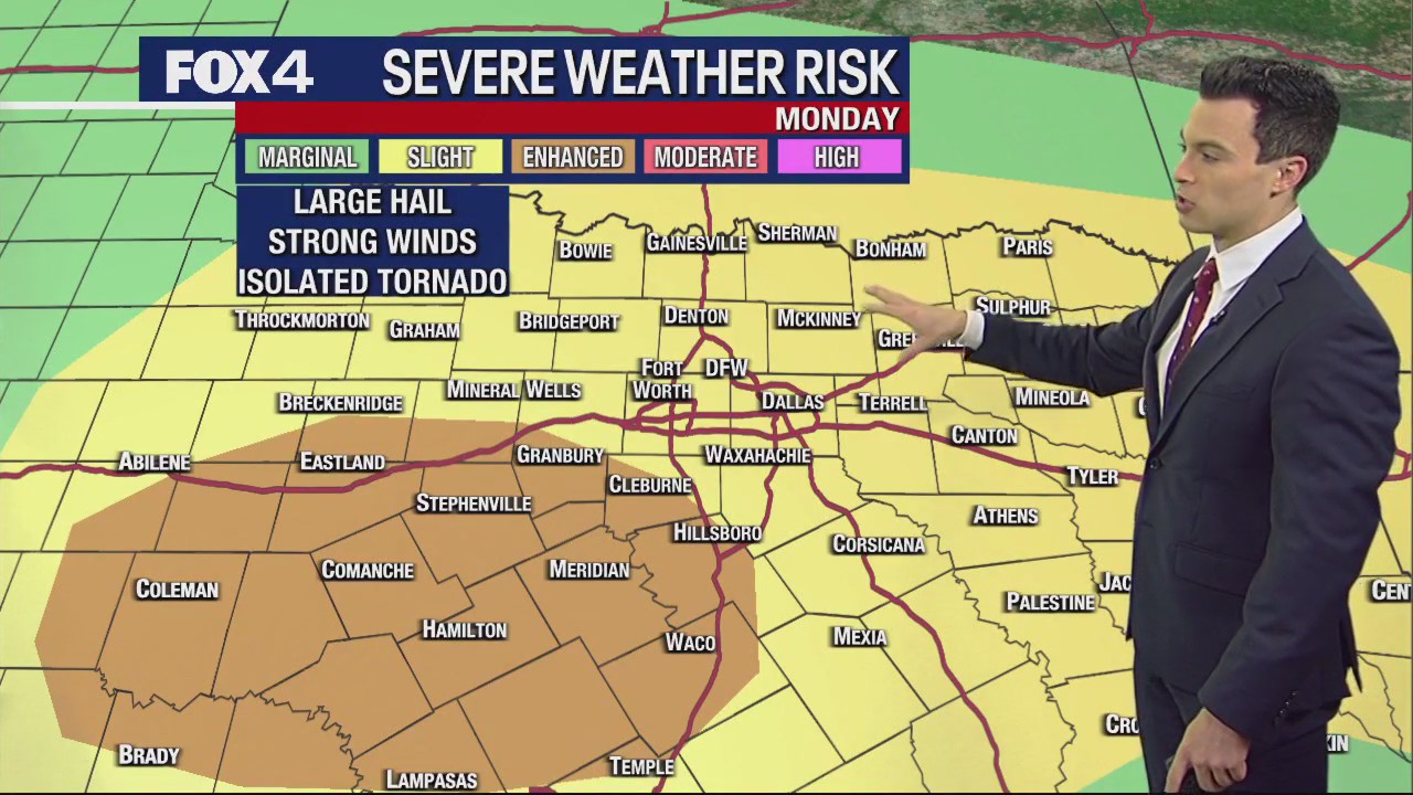 Dallas weather: June 12 afternoon forecast