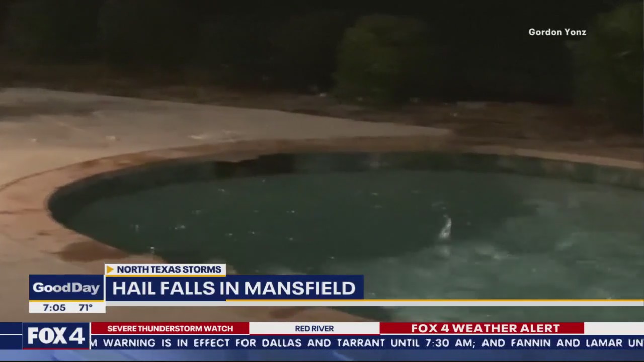 Hi Fall Fox Large hail falls for second night in a row | FOX 4 Dallas-Fort Worth
