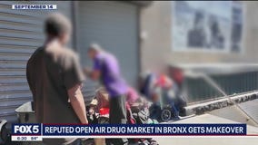 Open-air drug market in Bronx gets makeover
