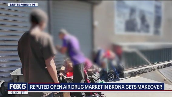 Open-air drug market in Bronx gets makeover