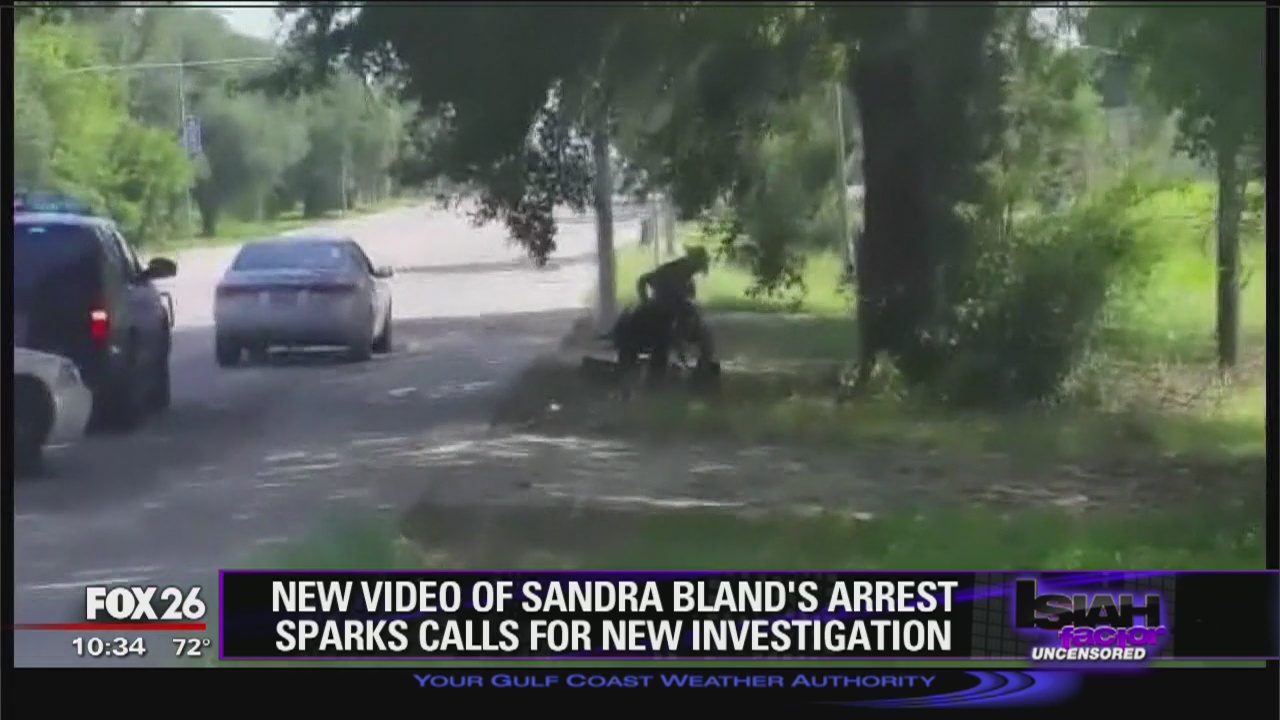 New video of Sandra Bland's arrest sparks calls for new investigation