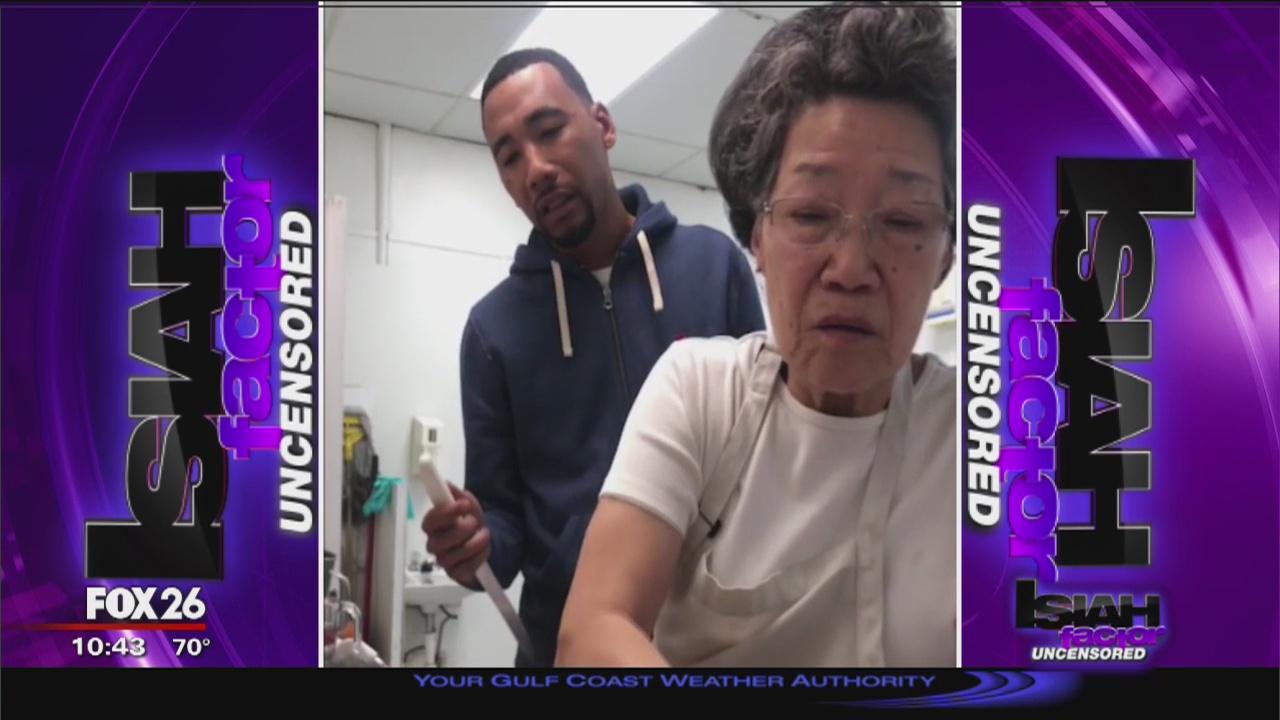 Cake baking mother and son duo known for hilarious videos on Instagram stops by The Factor