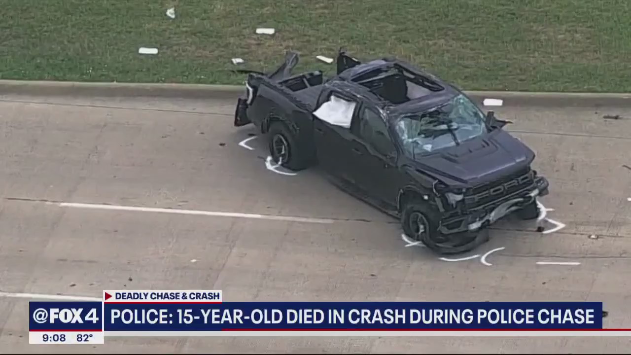 15-year-old killed in Fort Worth police chase crash | FOX 4 Dallas-Fort ...