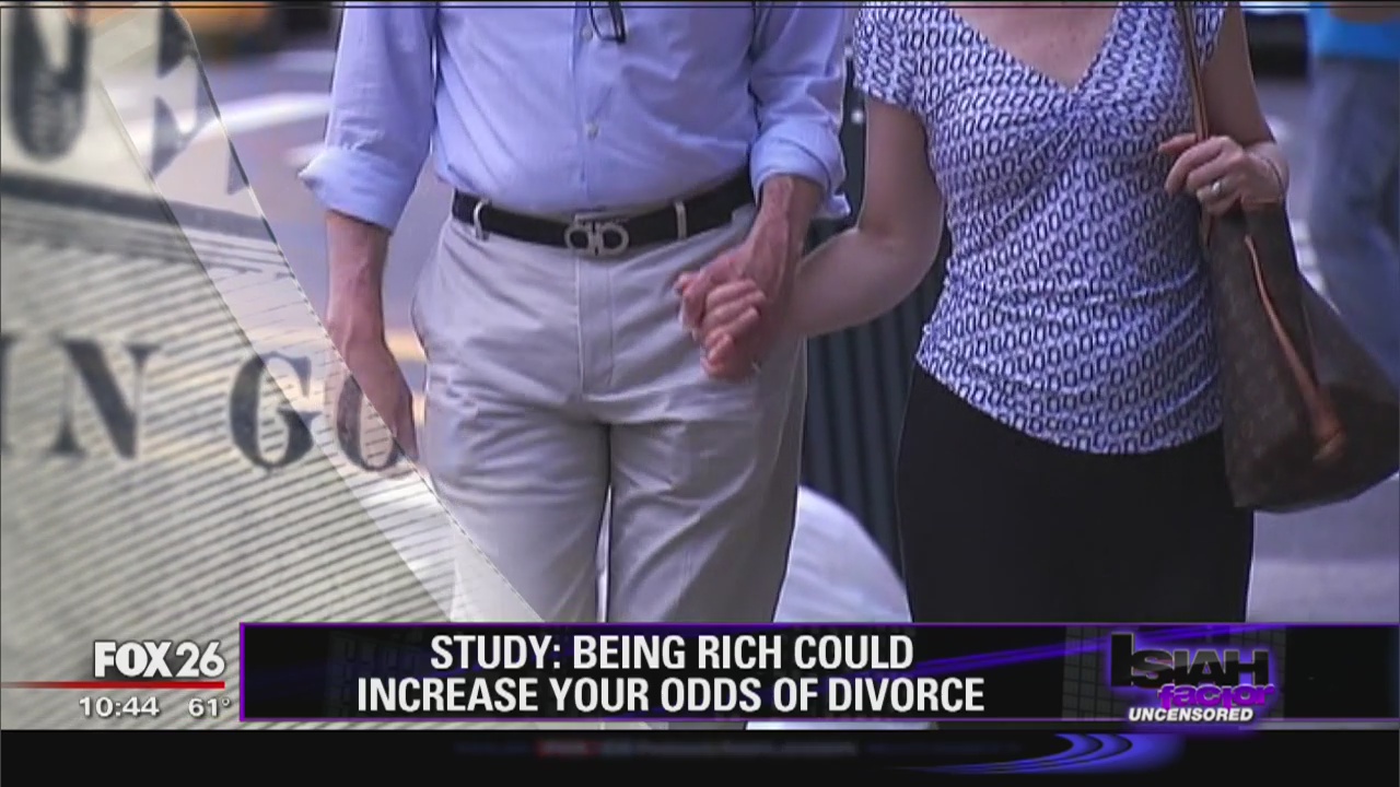 Study: Being rich could increase your odds of divorce