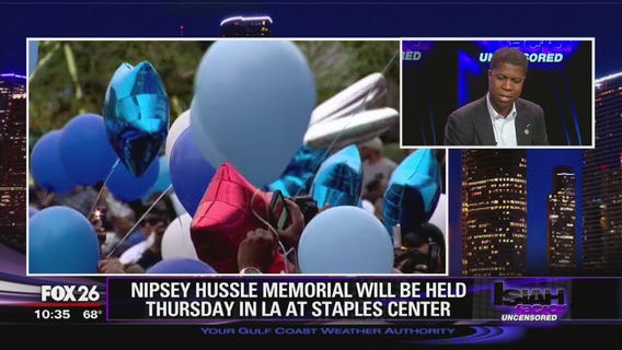 Nipsey Hussle memorial held Thursday in Los Angeles at Staples Center