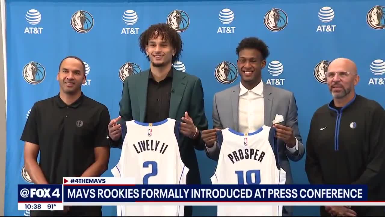 Mavs rookies talk fit, playing with Luka