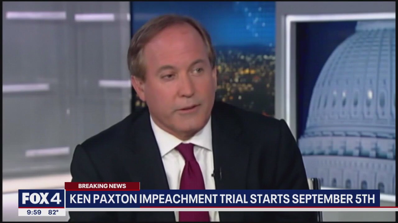Senate sets guidelines for Paxton?s impeachment trial | FOX 4 Dallas ...