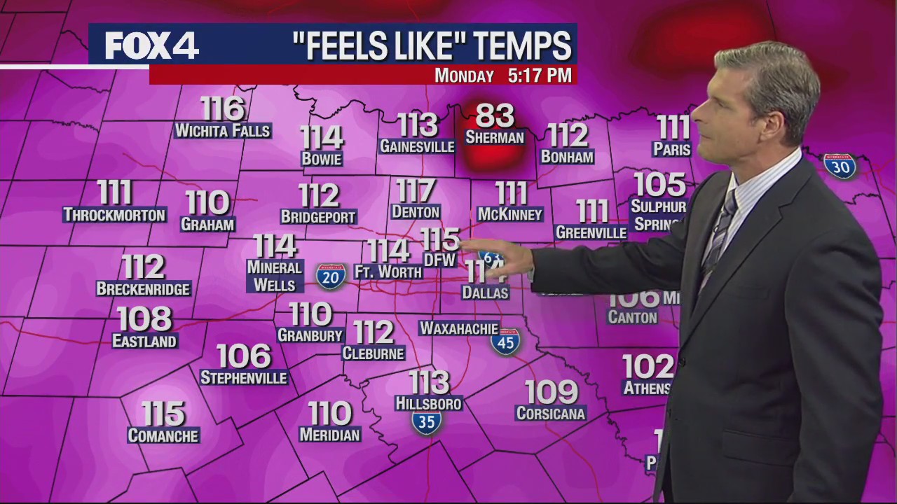 Dallas weather: June 26 evening forecast