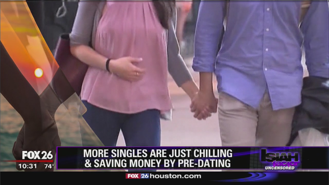 More singles are saving money by pre-dating