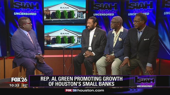 Congressman Al Green encourages banks to invest in communities like Bellaire