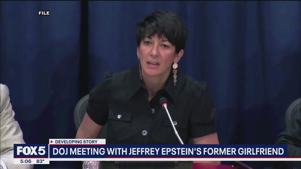 DOJ meeting with Epstein's former girlfriend, Ghislaine Maxwell