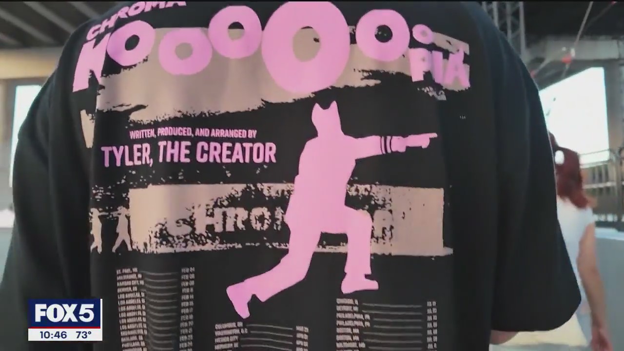 Tyler, The Creator performs at pop-up show to celebrate new album