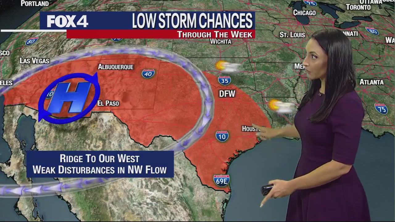 Dallas Weather: July 7 evening forecast