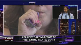 CDC investigating report of first vaping-related death