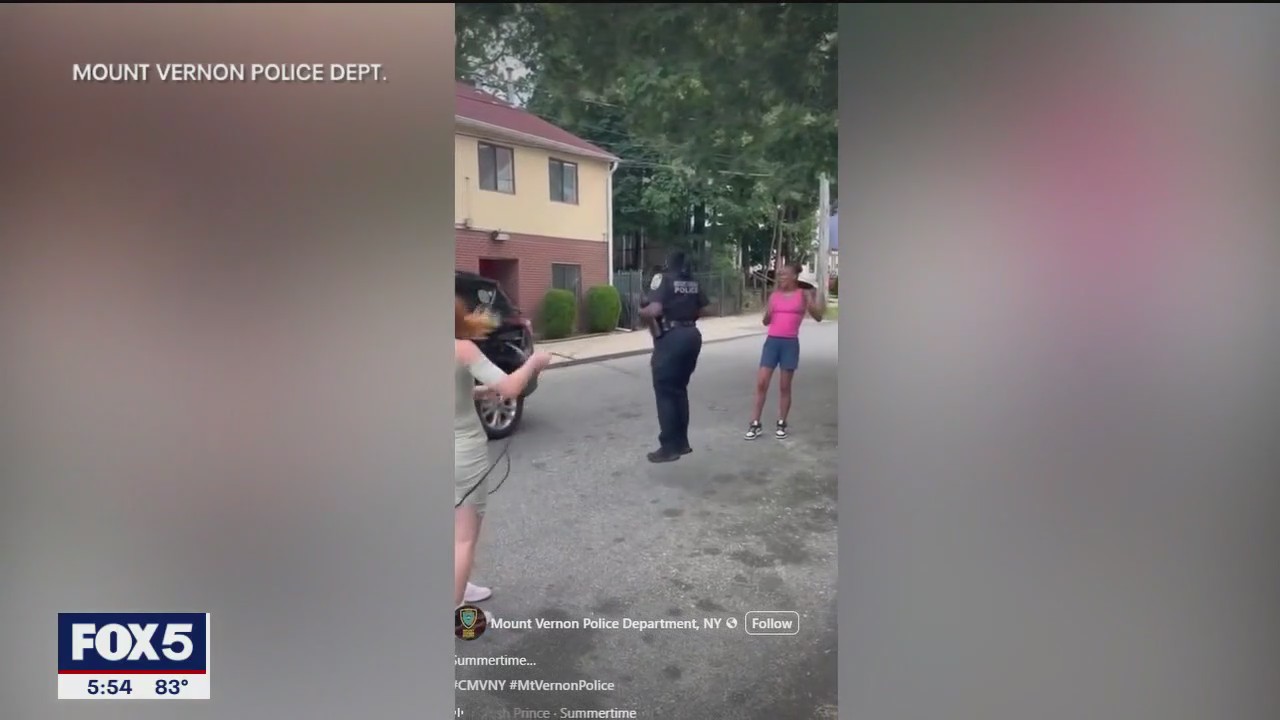 Jump-roping police officer goes viral