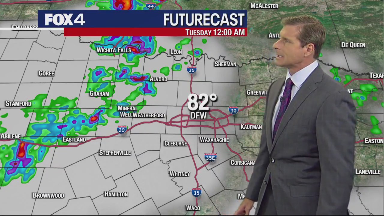 Dallas Weather:  July 10 overnight forecast