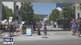 Actors join writers on strike