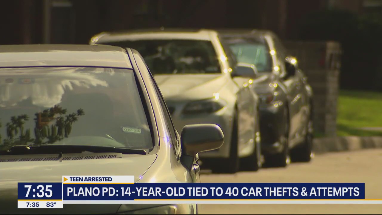 Plano 14-year-old tied to 40 TikTok inspired car thefts