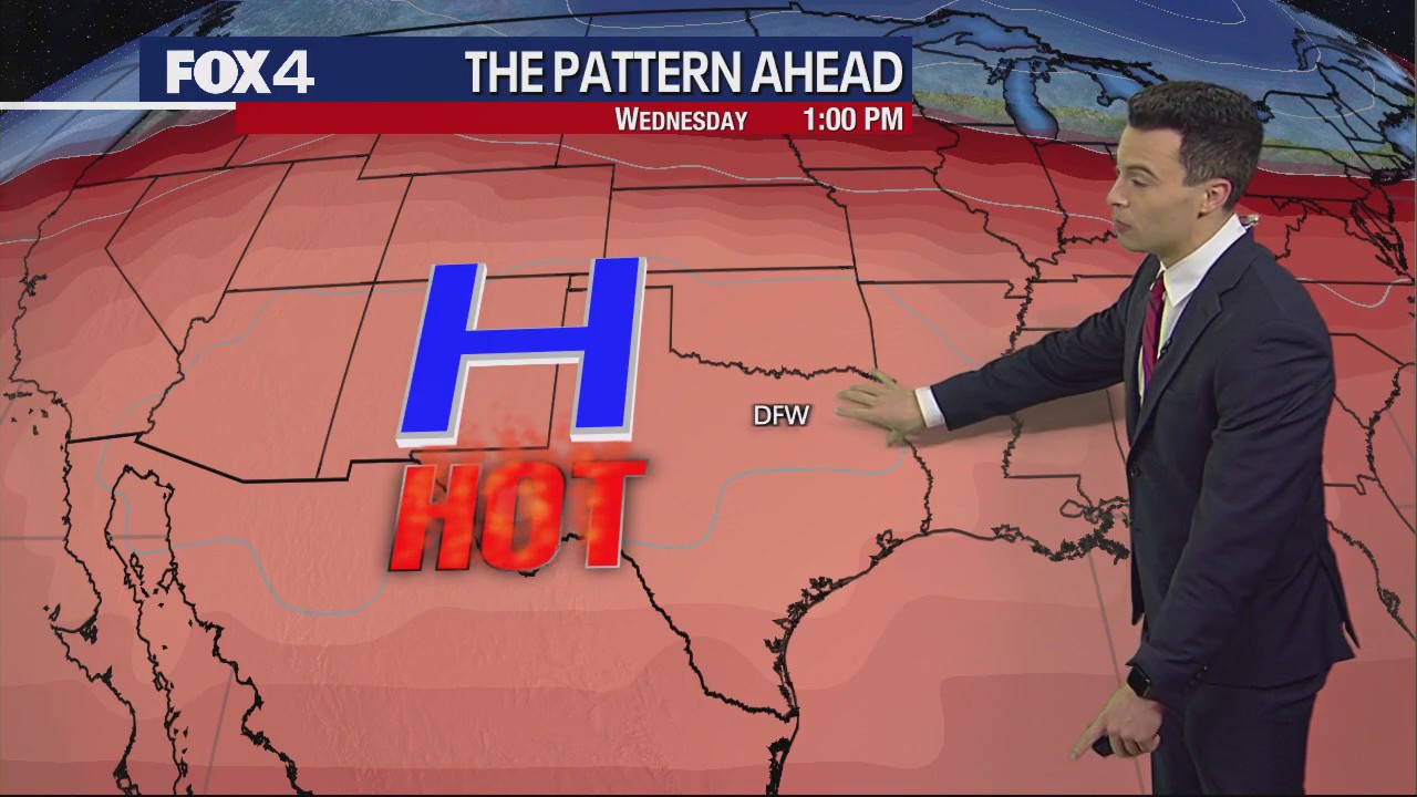 Dallas weather: July 14 afternoon forecast