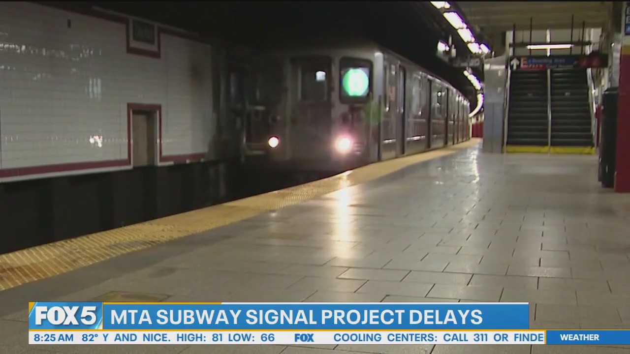 MTA subway signal project years behind schedule, Gothamist reports