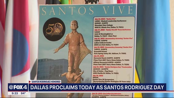 Dallas proclaims Monday as 'Santos Rodriguez Day'