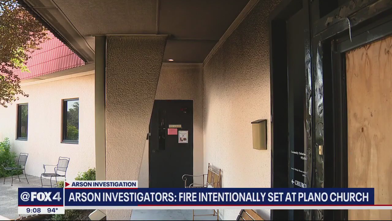 Plano church 'firebombed' before Sunday services