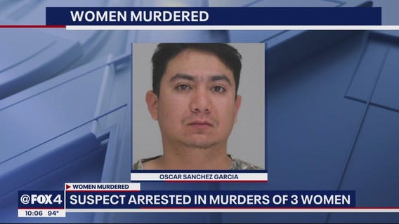 Dallas suspect arrested in murders of 3 women