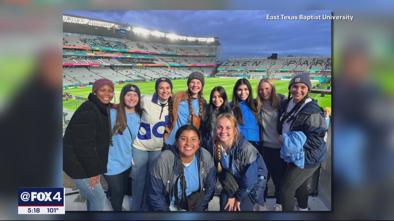 Texas university team gets to see World Cup games