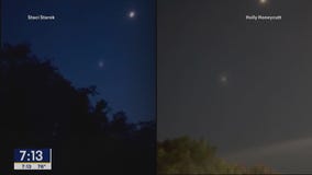Strange lights spotted in North Texas sky