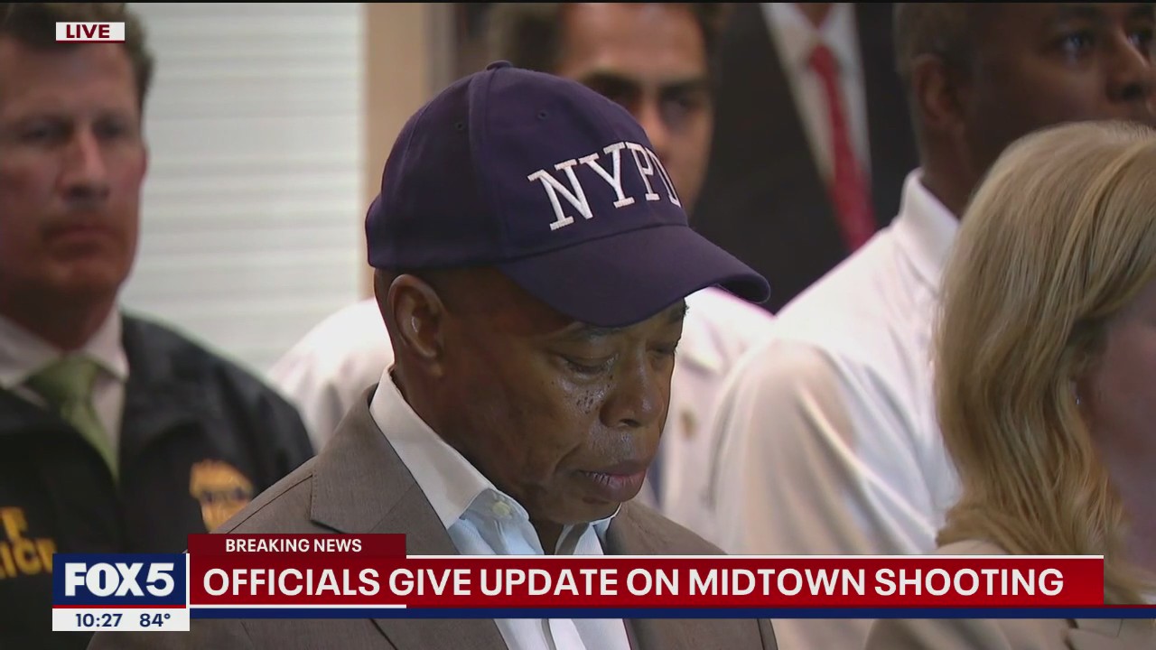 NYC Mayor Adams: 4 dead, including NYPD cop, in Midtown shooting