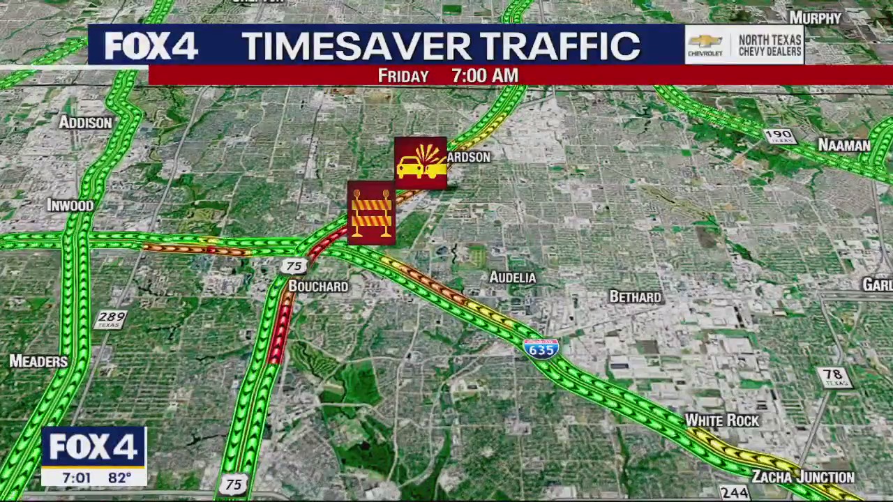 1 hurt in road rage shooting on Hwy. 75 in Richardson