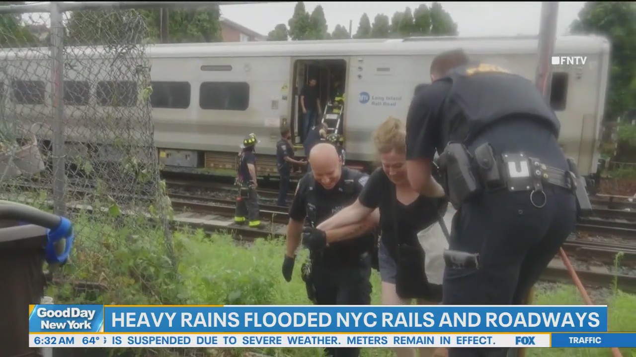 Heavy rain floods NYC area: A look at rescues, damage